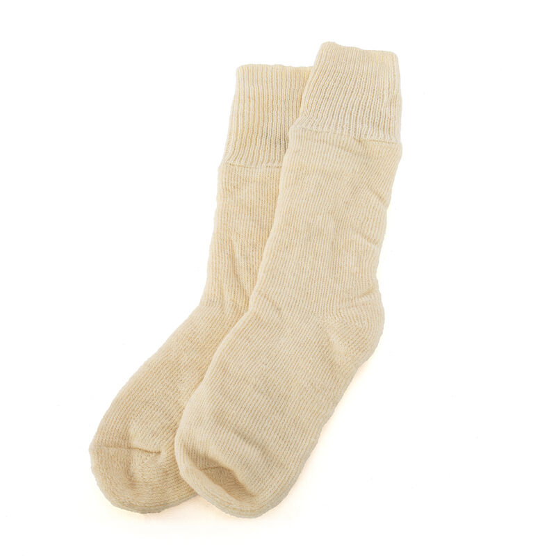 British Off-White Wool Socks | Issued, , large image number 1